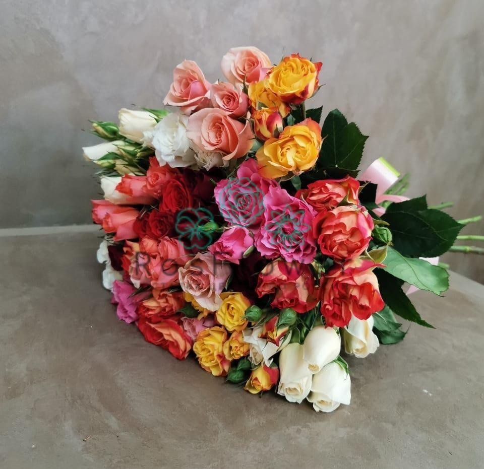 Букет цветов из: Розы в Новую