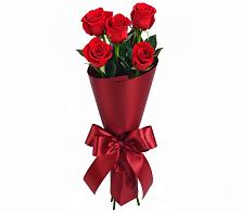 Букет 5 Красных роз Эдлесс Лав #REPLACE_PRED# Новую