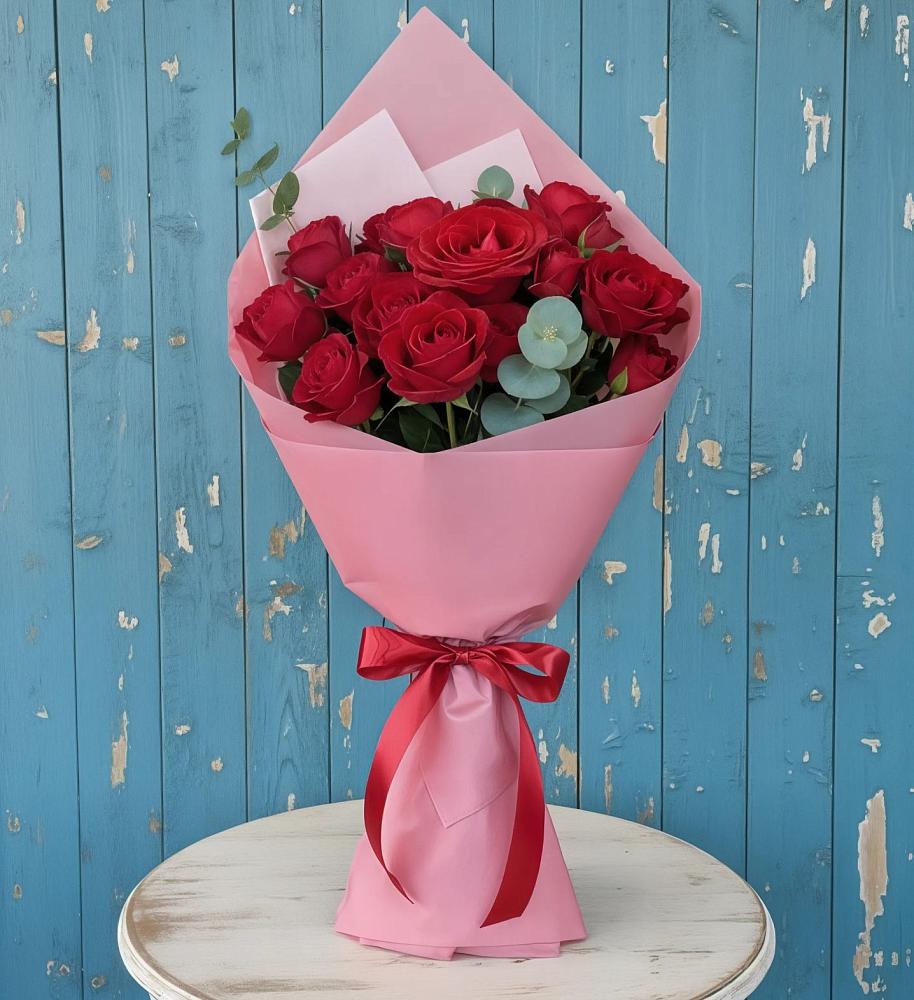 Букет цветов из: Розы в Новую