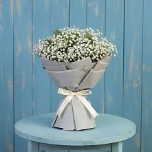 Букет цветов из:  Гипсофила в Новую