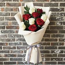 Букет цветов из:  Розы в Новую