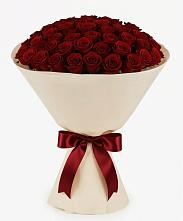 Букет 101 Бордовая роза Блэк Бакарра #REPLACE_PRED# Новую