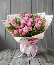 Букет Розовый кустик в Новую