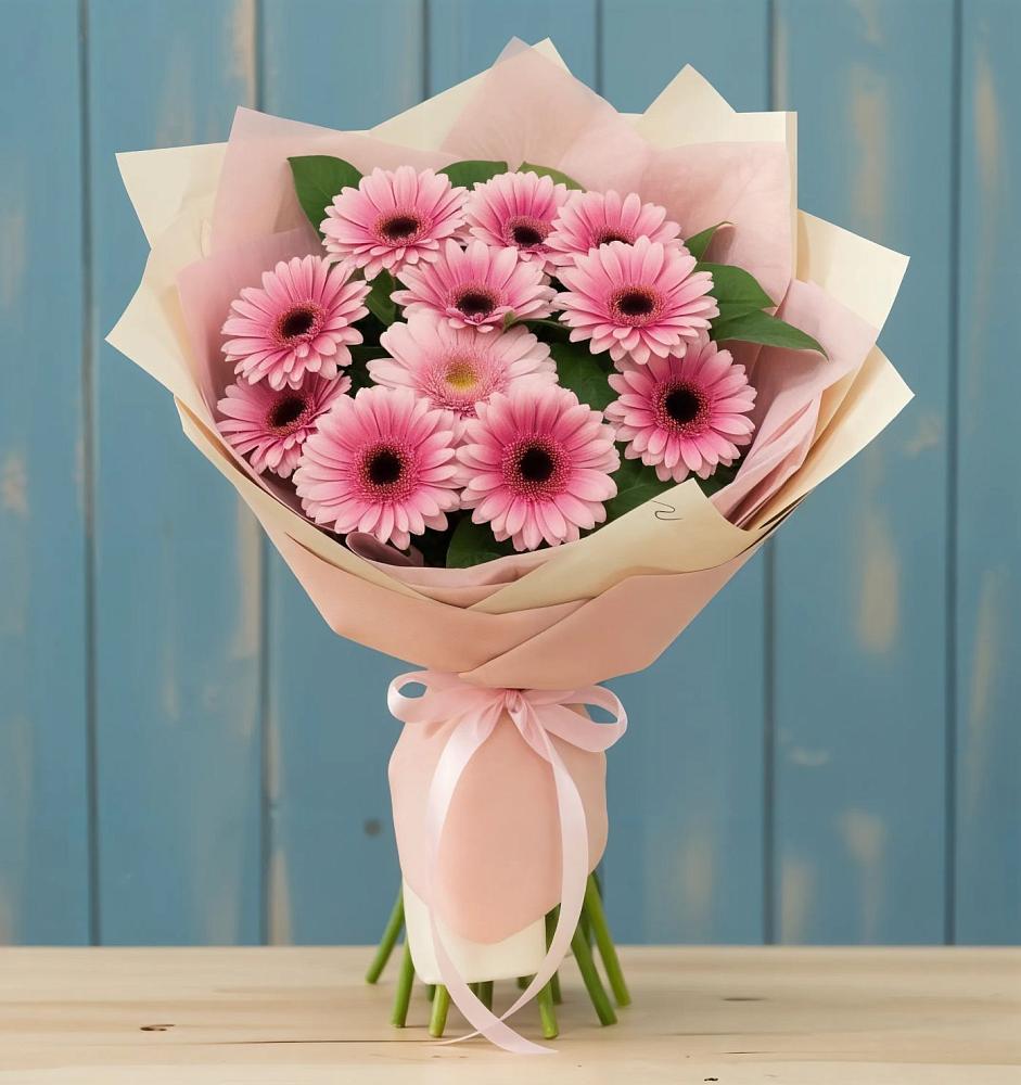 Букет цветов из: Герберы в Новую