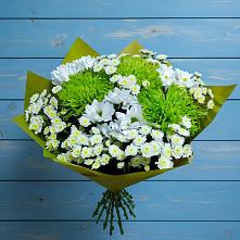 Букет цветов из:  Хризантемы в Новую