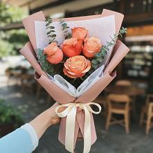 Букет цветов из:  Розы в Новую