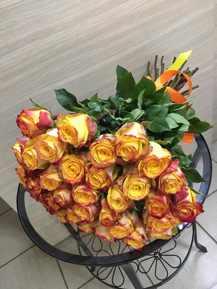 Букет Желтые розы в Новую