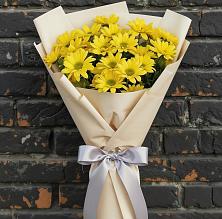 Букет цветов из:  Хризантемы в Новую