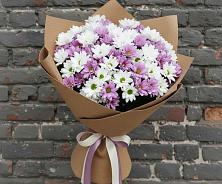 Букет цветов из:  Хризантемы в Новую