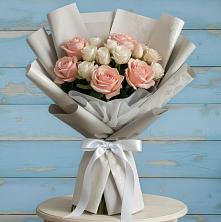 Букет цветов из:  Розы в Новую