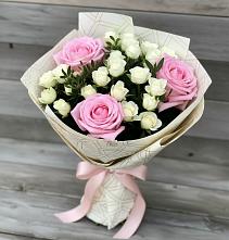 Букет цветов из:  Розы в Новую
