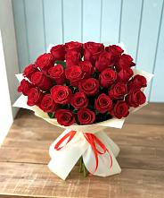 Букет 29 Красных роз в Новую
