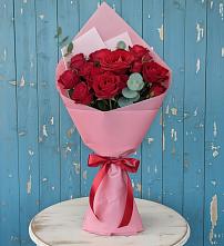 Букет цветов из:  Розы в Новую