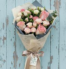 Букет цветов из:  Розы #REPLACE_PRED# Новую