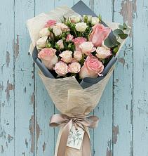 Букет цветов из:  Розы в Новую