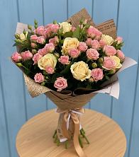 Букет цветов из:  Розы в Новую
