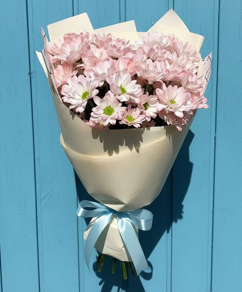 Букет цветов из: Хризантемы в Новую