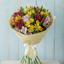 Букет цветов из:  Альстромерии в Новую