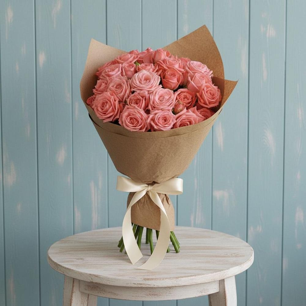 Букет цветов из: Розы в Новую