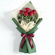 Букет цветов из:  Розы в Новую