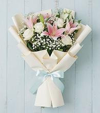 Букет цветов из:  Лилии в Новую