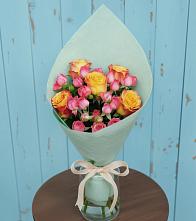 Букет цветов из:  Розы в Новую